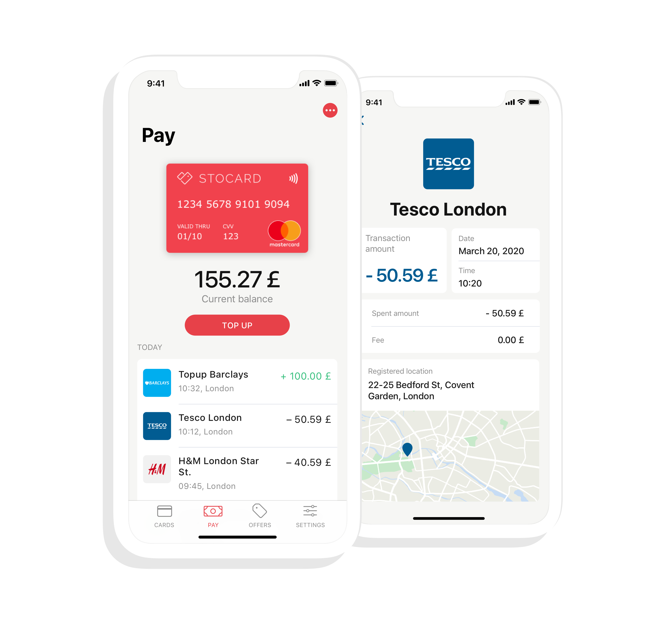 07 Stocard payment UI