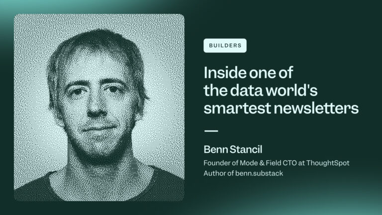 How Benn Stancil’s newsletter became the cure for data biz ‘thought leadership’