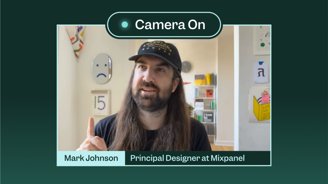 Camera On: Mixpanel's Mark Johnson